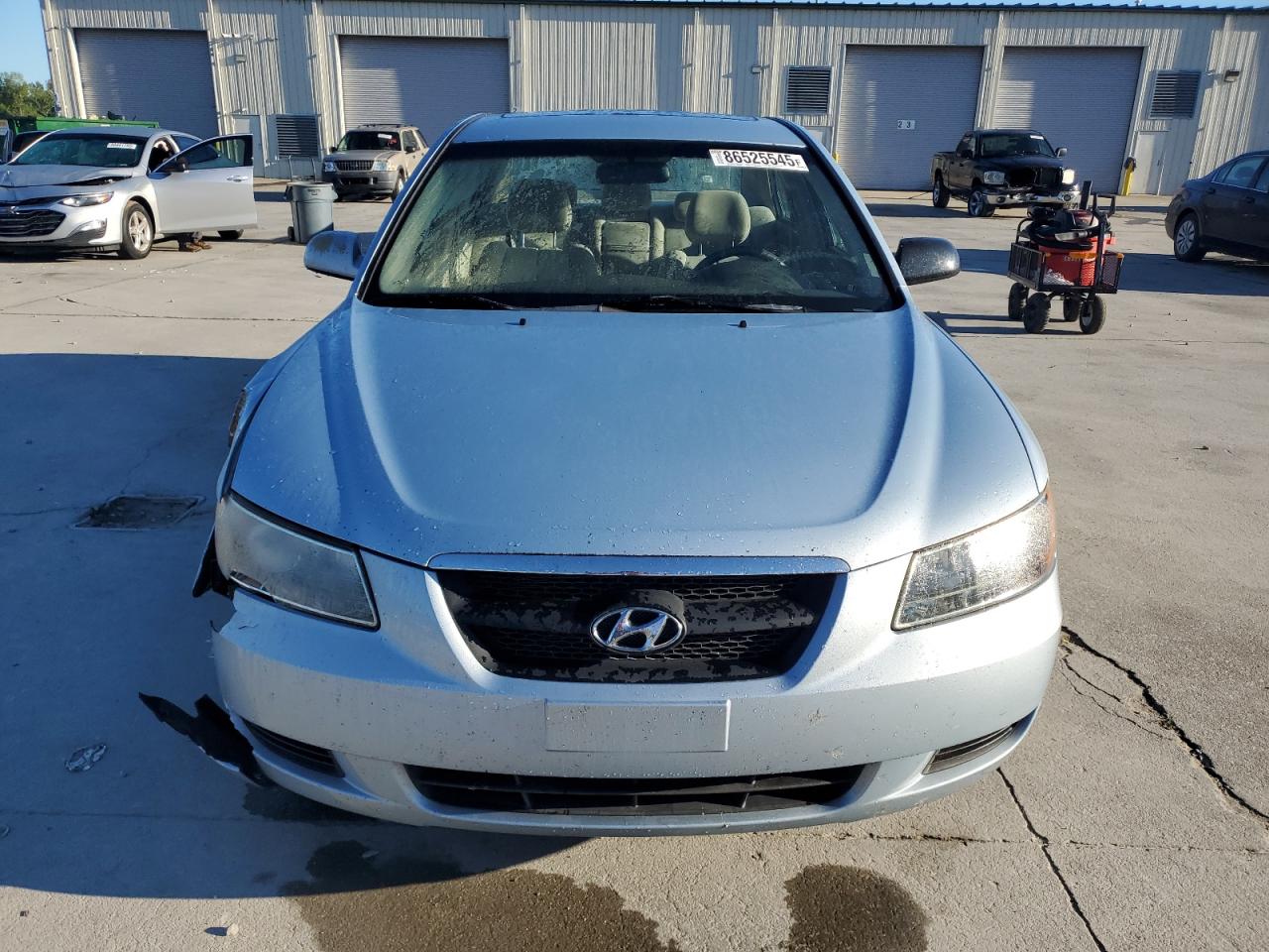 2008 Hyundai Sonata Gls Blue vin: 5NPET46C98H370495