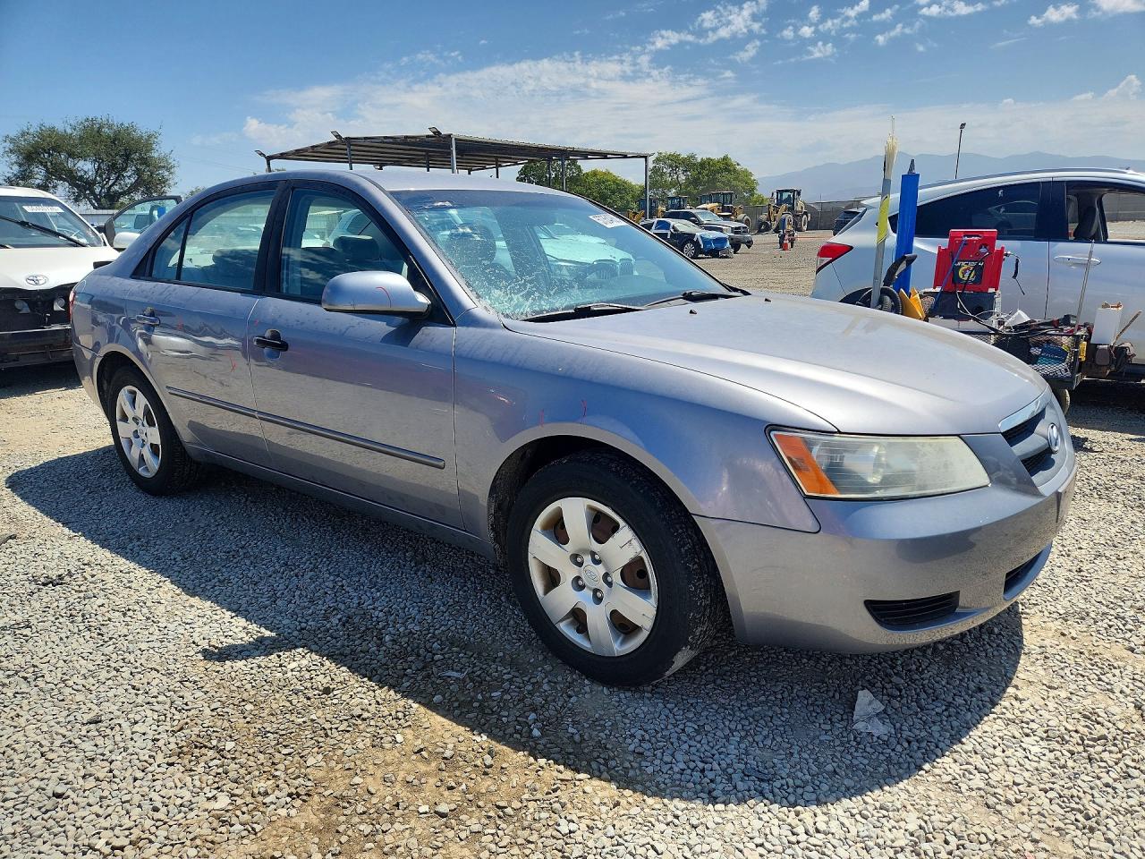 2008 Hyundai Sonata Gls Blue vin: 5NPET46C98H373316