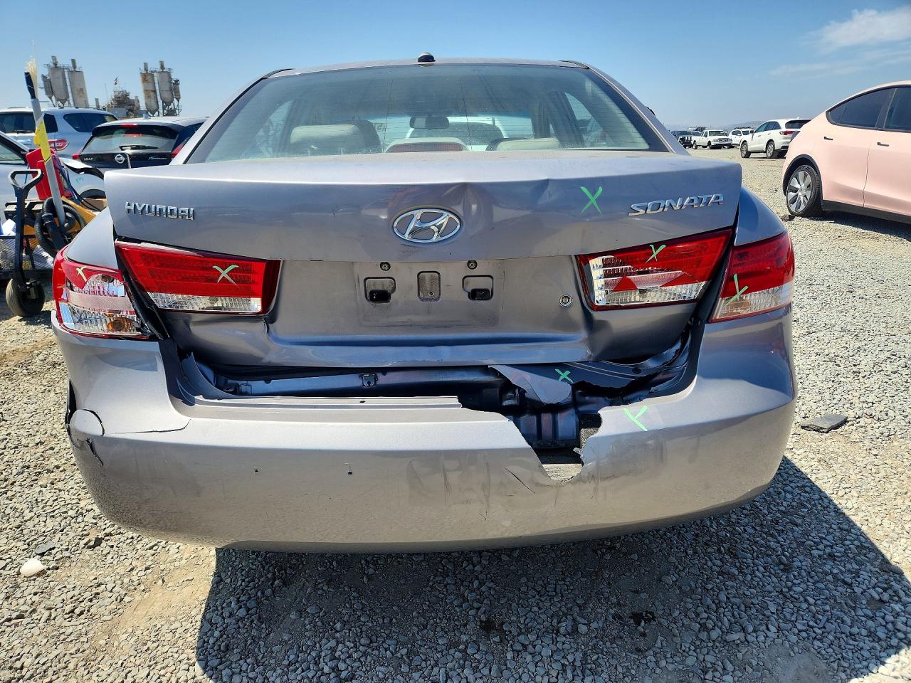2008 Hyundai Sonata Gls Blue vin: 5NPET46C98H373316