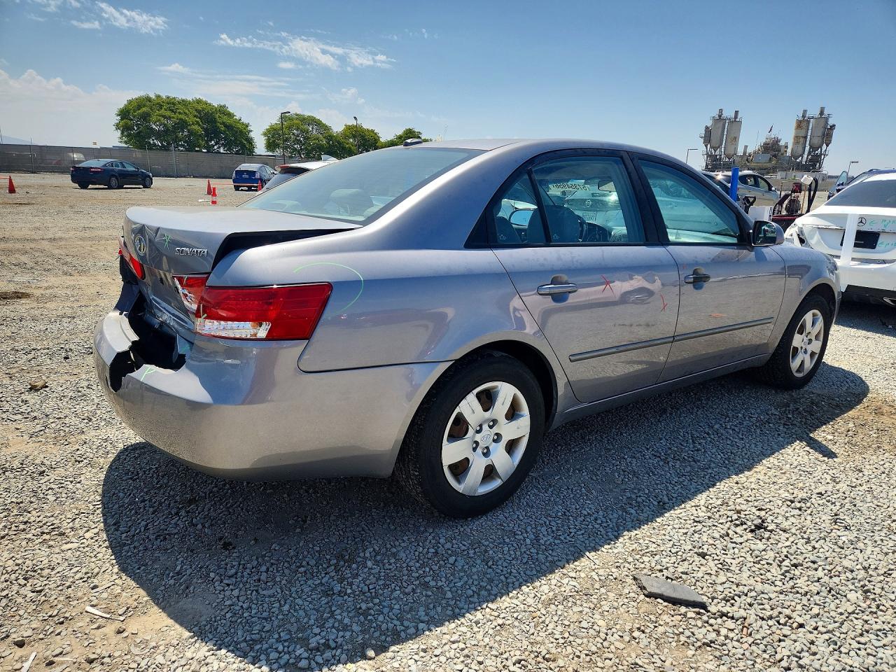 2008 Hyundai Sonata Gls Blue vin: 5NPET46C98H373316