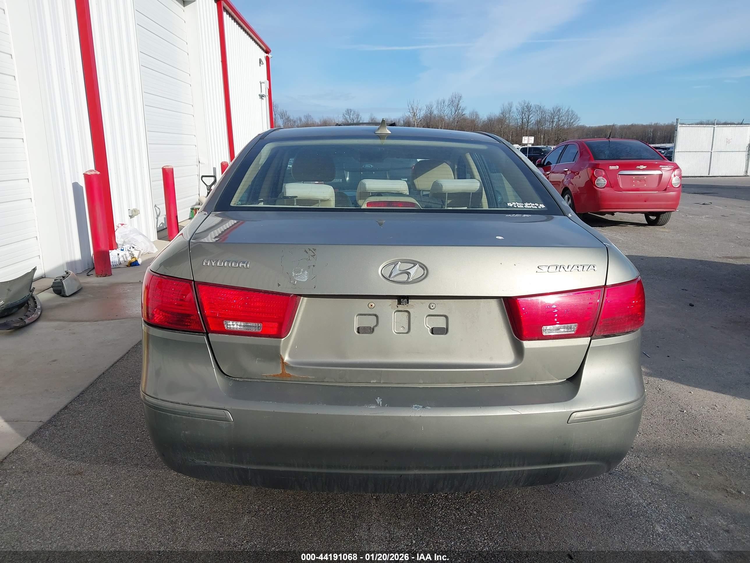 2009 Hyundai Sonata Gls Серый vin: 5NPET46C99H405182