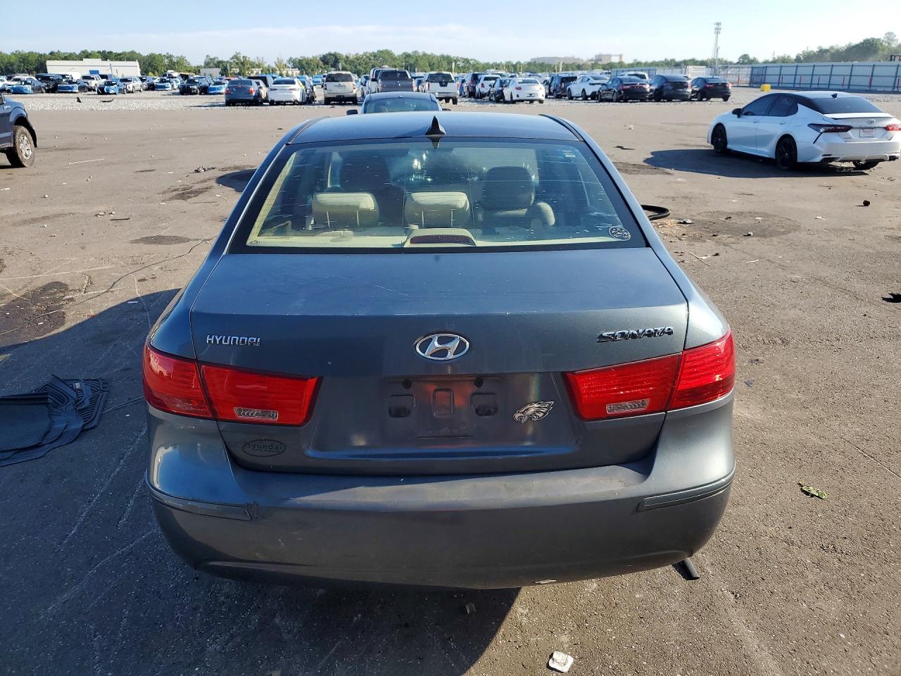 2009 Hyundai Sonata Gls Gray vin: 5NPET46C99H411242