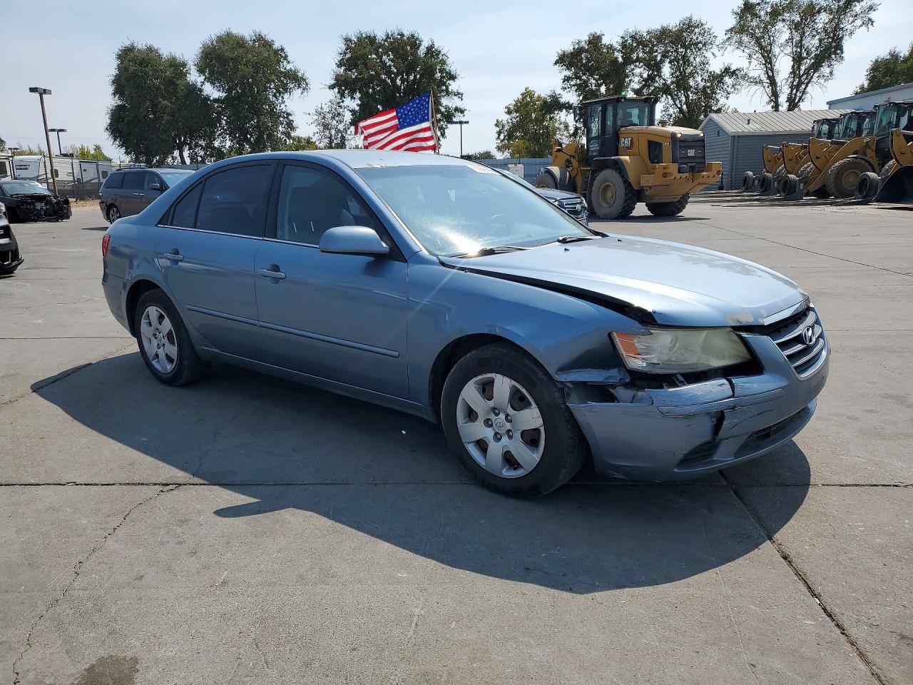 2009 Hyundai Sonata Gls Blue vin: 5NPET46C99H433645