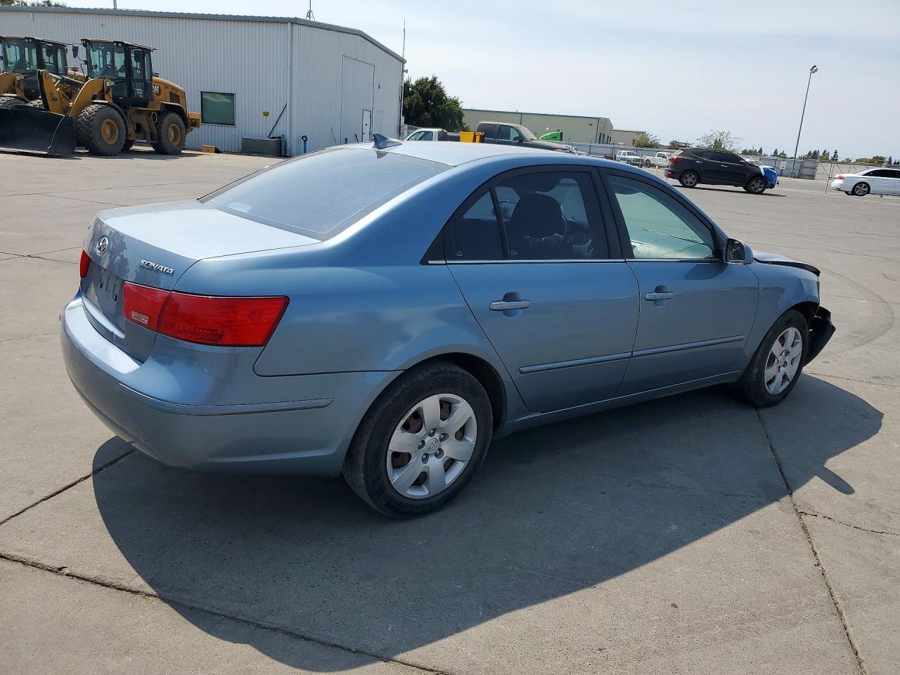 2009 Hyundai Sonata Gls Blue vin: 5NPET46C99H433645