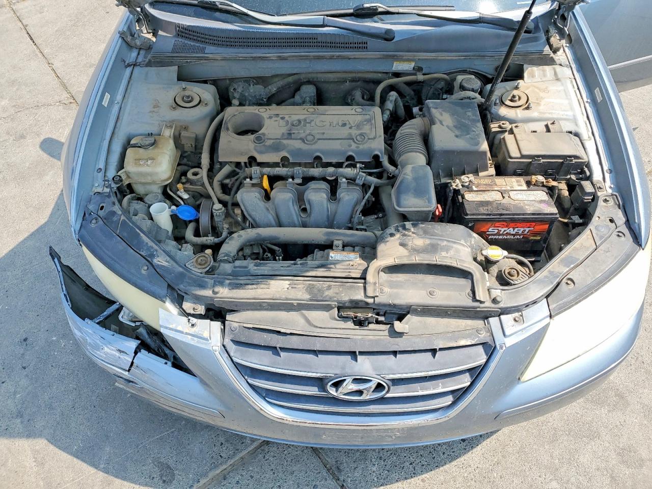 2009 Hyundai Sonata Gls Blue vin: 5NPET46C99H433645