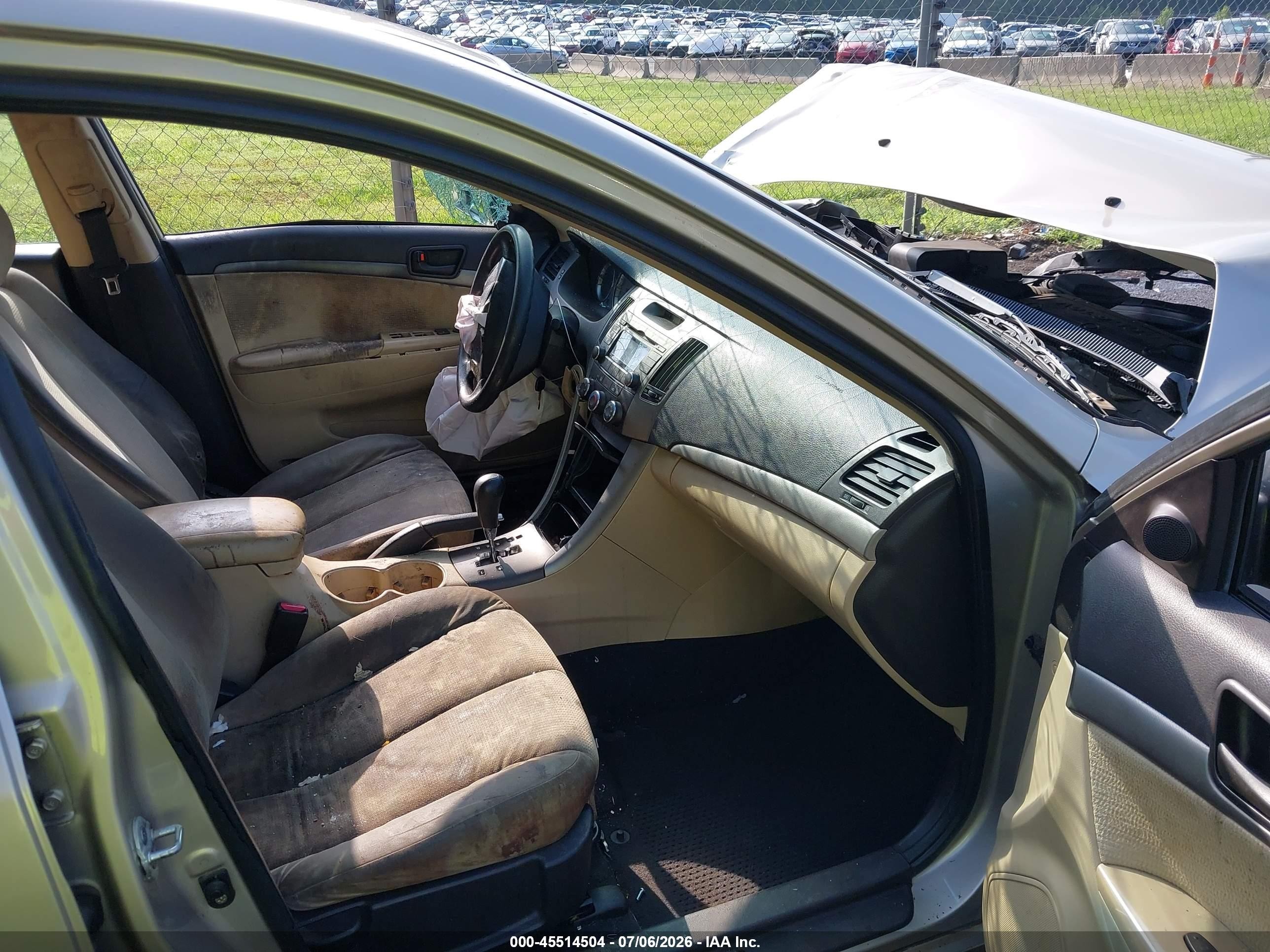 2009 Hyundai Sonata Gls Gold vin: 5NPET46C99H440482