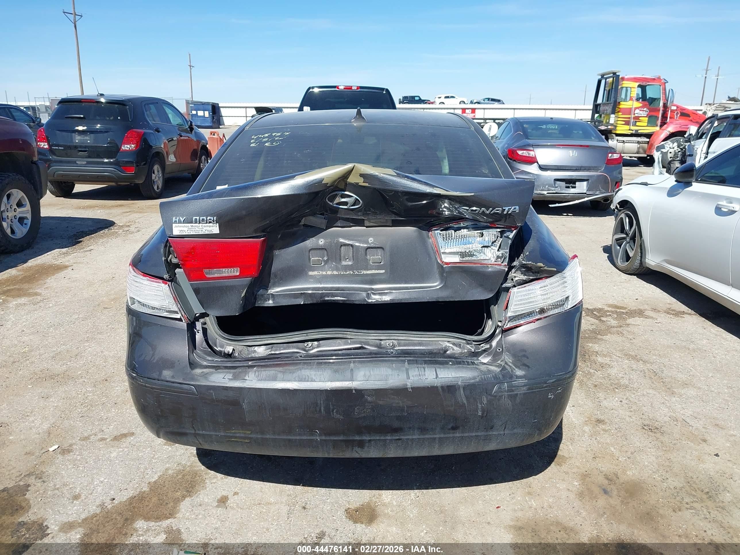2009 Hyundai Sonata Gls Gray vin: 5NPET46C99H465866
