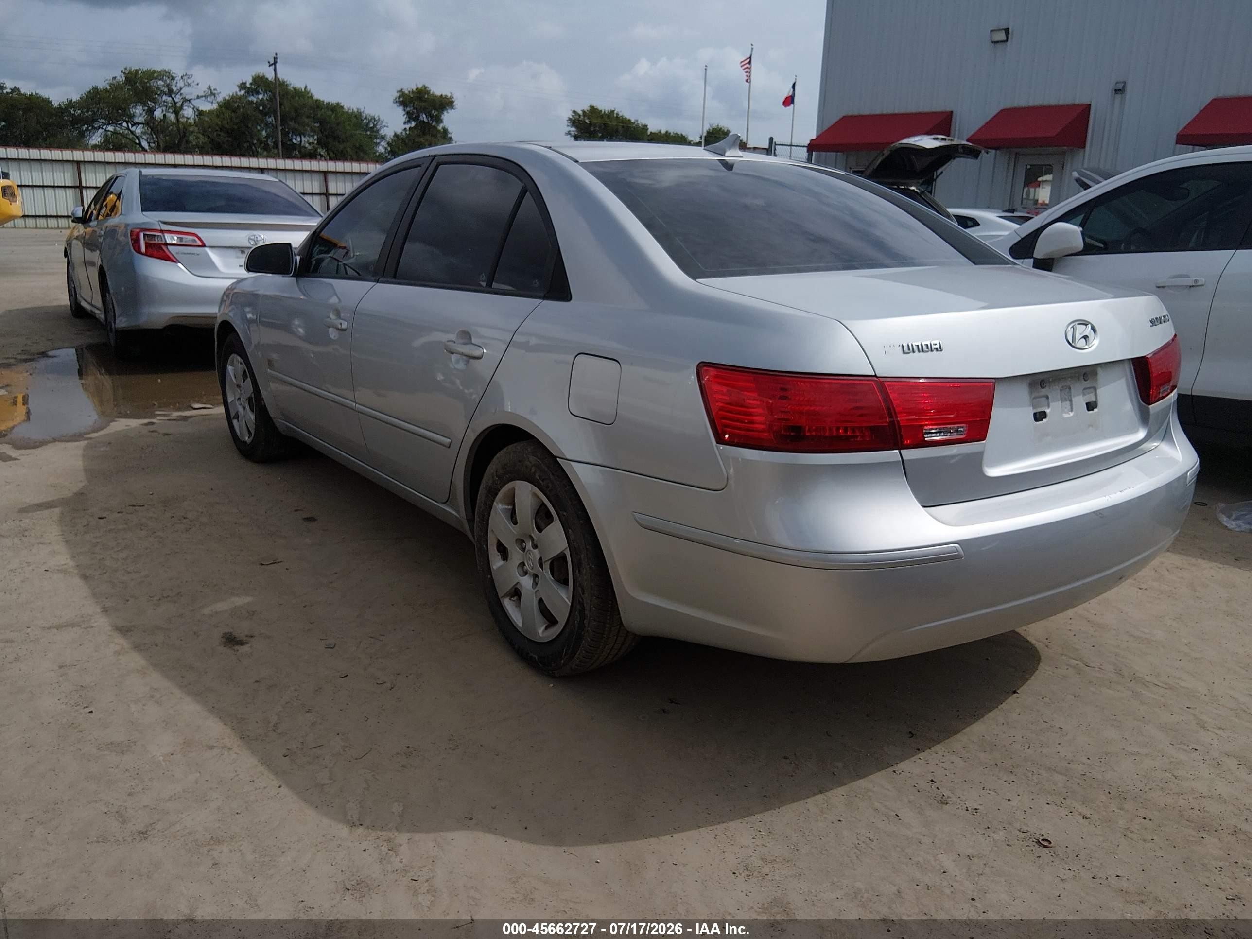 2009 Hyundai Sonata Gls Gray vin: 5NPET46C99H470100