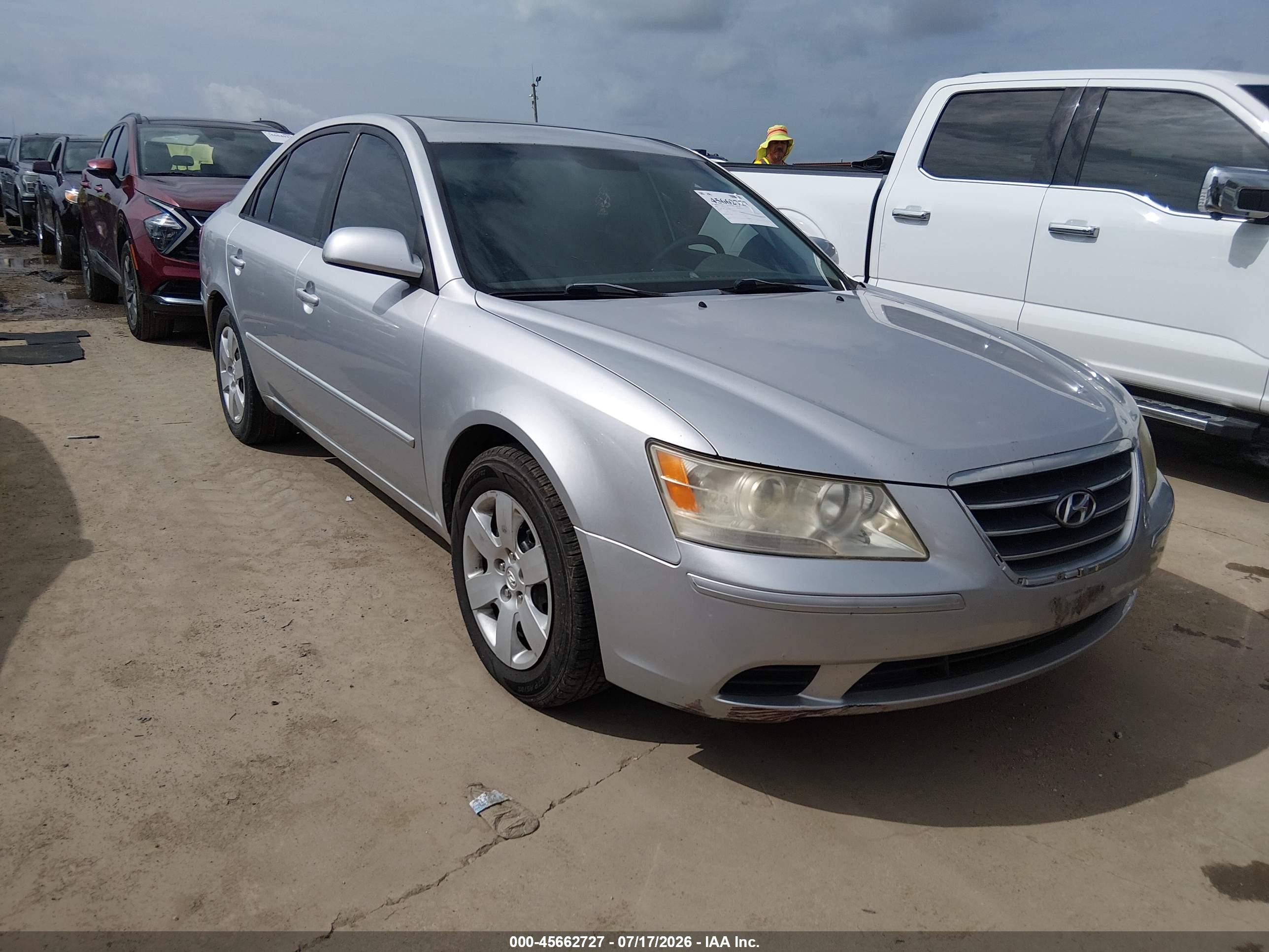 2009 Hyundai Sonata Gls Gray vin: 5NPET46C99H470100