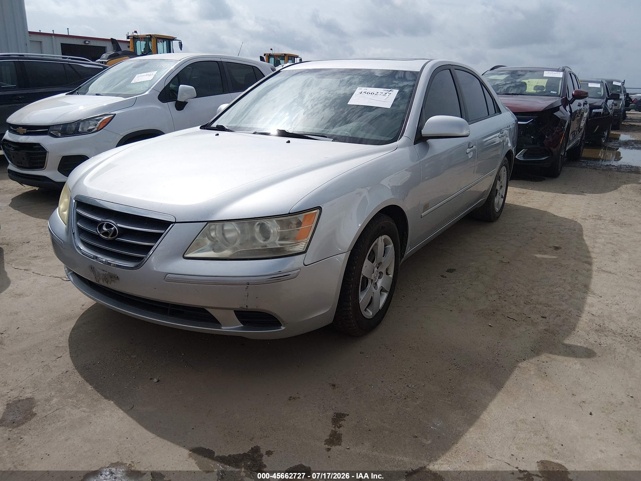 2009 Hyundai Sonata Gls Gray vin: 5NPET46C99H470100