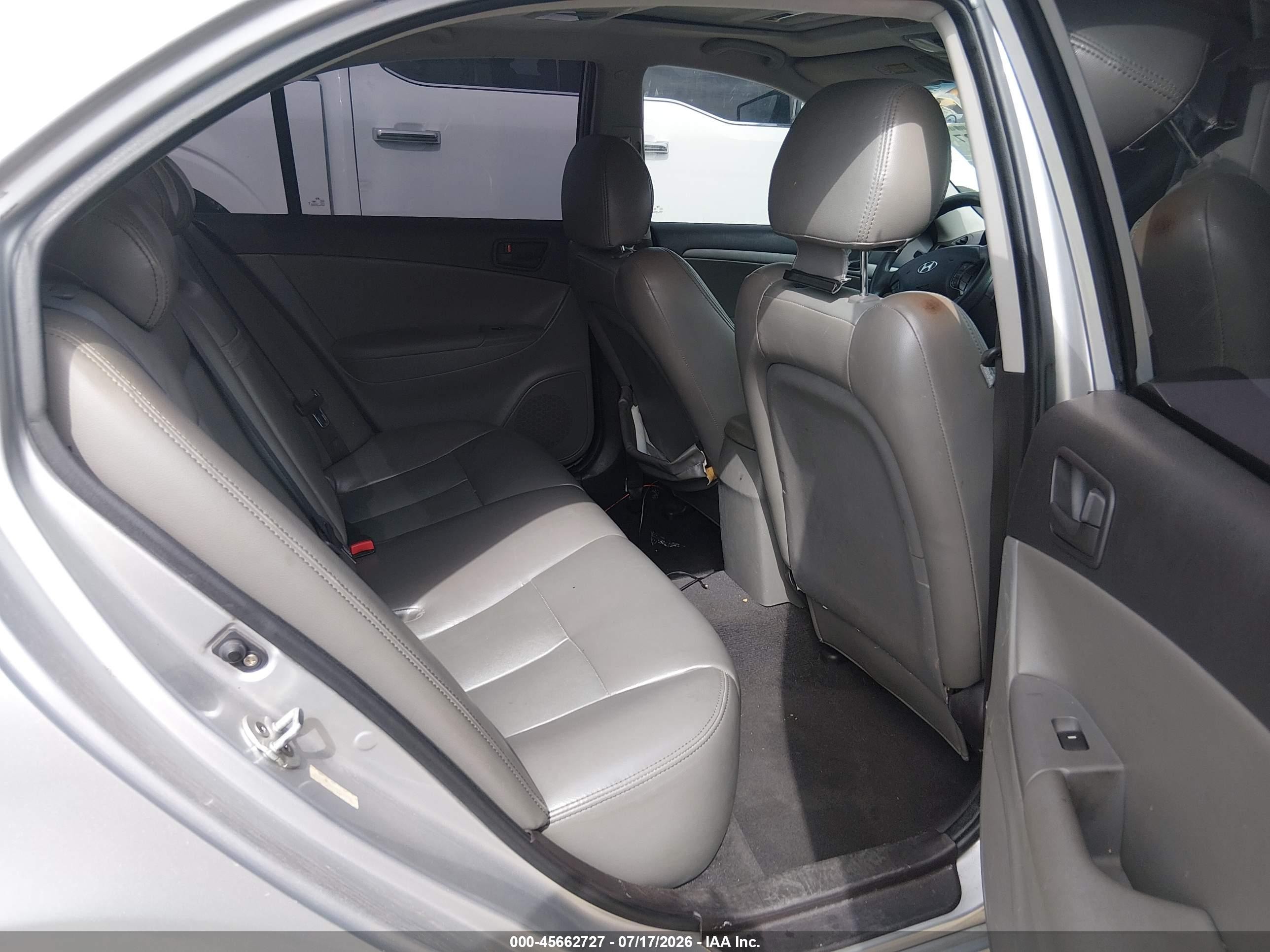 2009 Hyundai Sonata Gls Gray vin: 5NPET46C99H470100