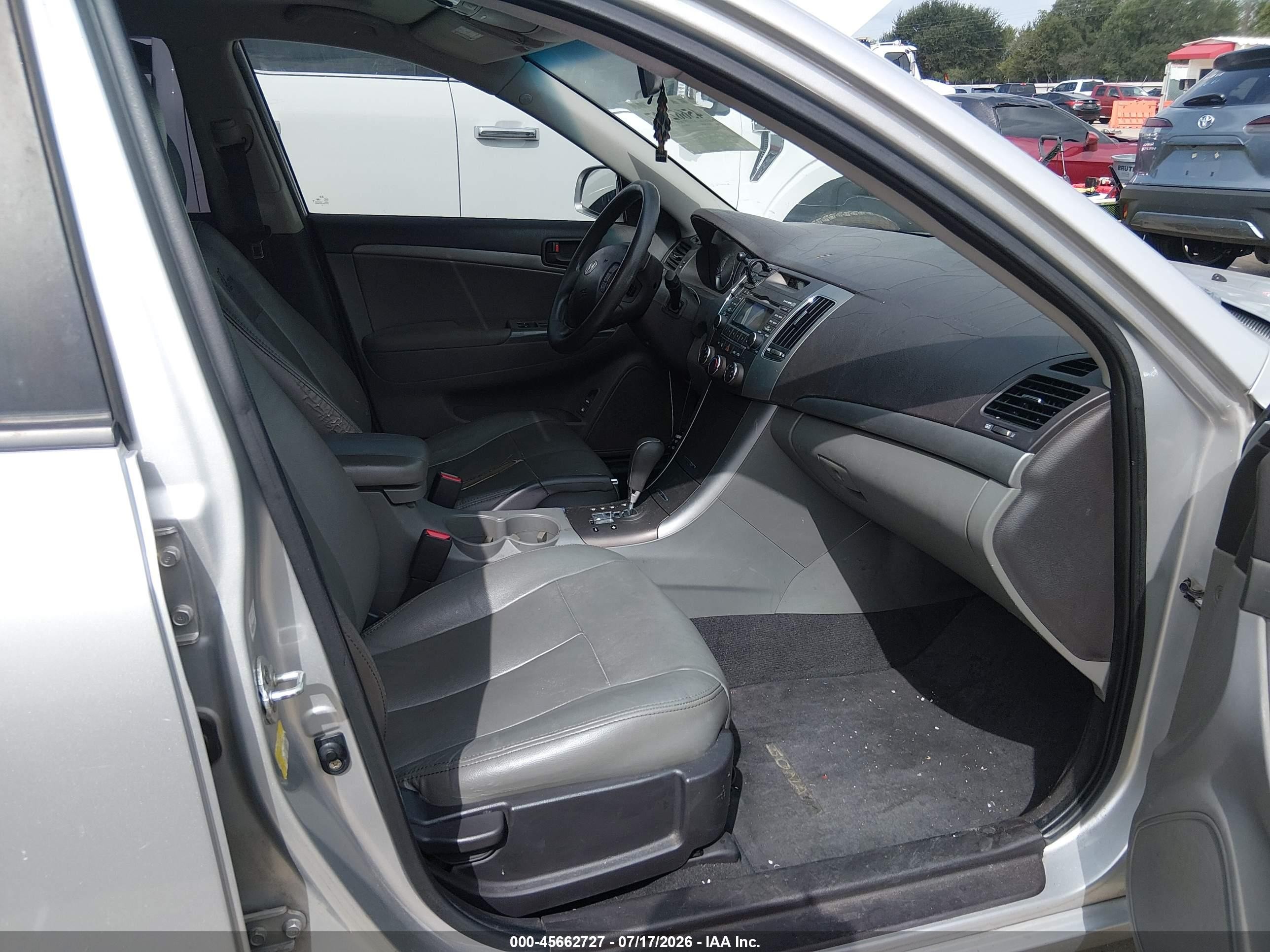 2009 Hyundai Sonata Gls Gray vin: 5NPET46C99H470100