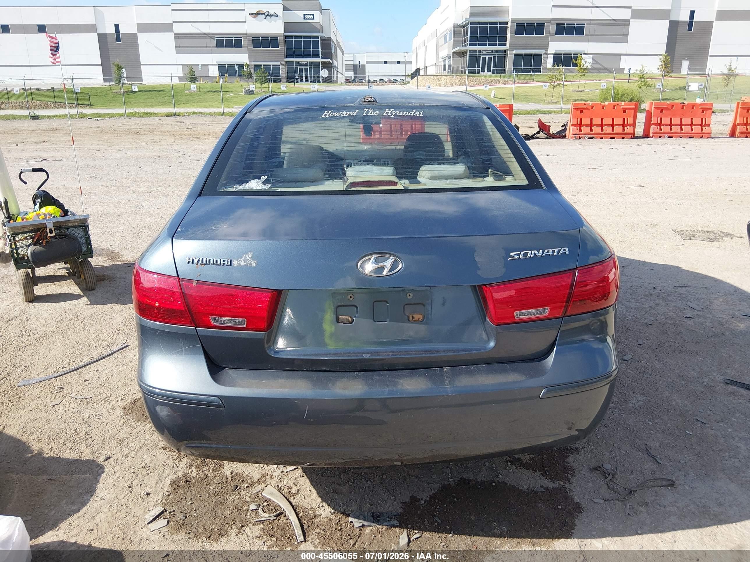 2009 Hyundai Sonata Gls Blue vin: 5NPET46C99H489892