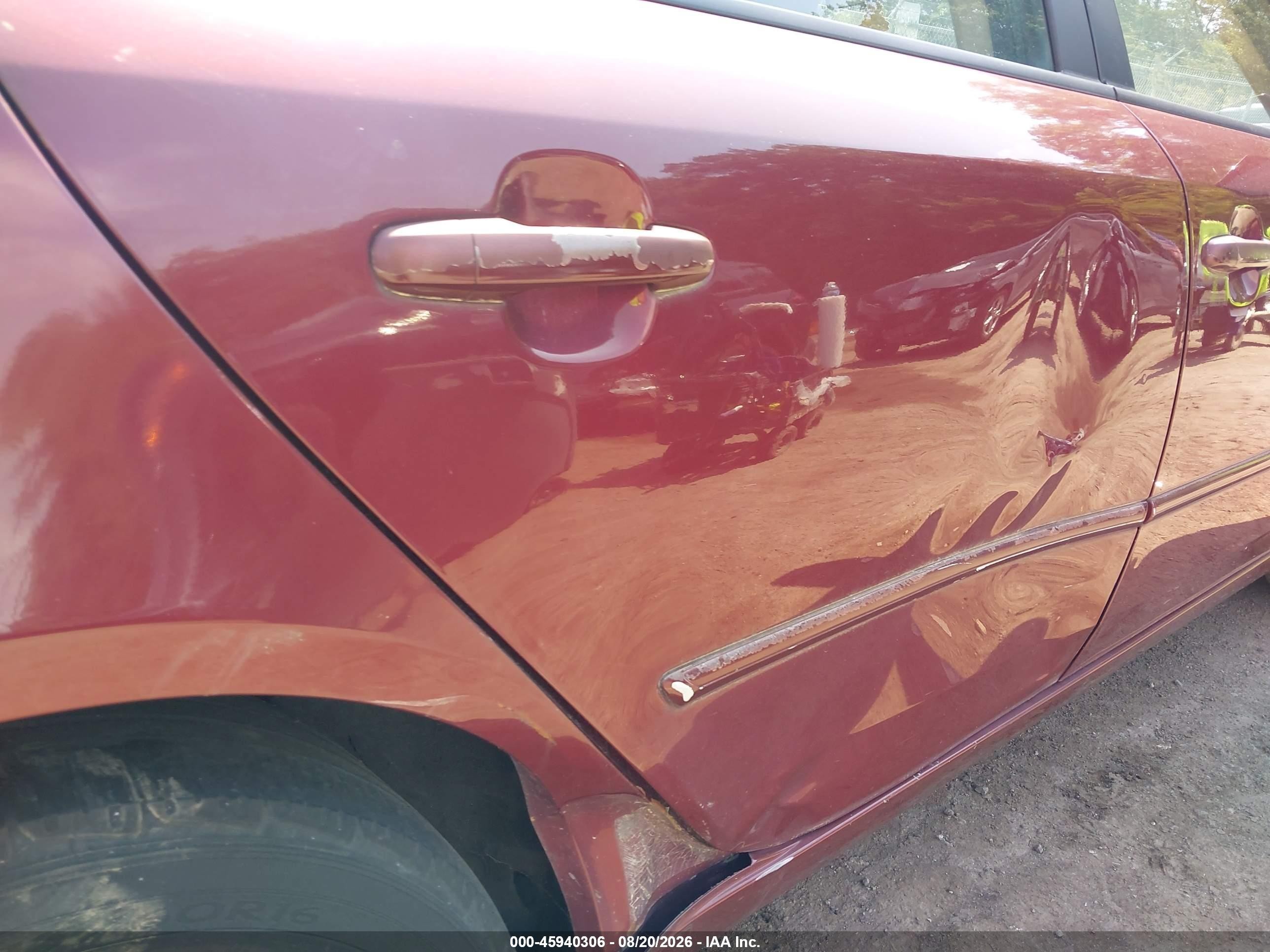 2009 Hyundai Sonata Gls Burgundy vin: 5NPET46C99H490234