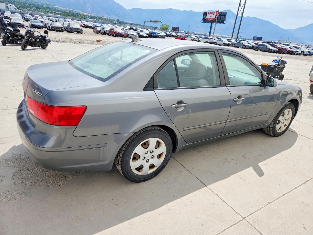 2009 Hyundai Sonata Gls Серый vin: 5NPET46C99H512345