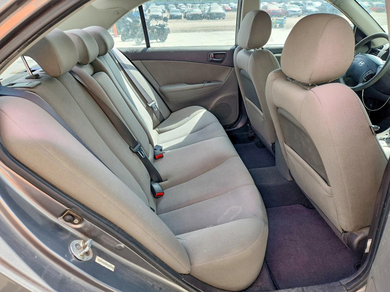 2009 Hyundai Sonata Gls Серый vin: 5NPET46C99H512345