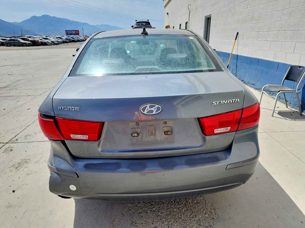 2009 Hyundai Sonata Gls Серый vin: 5NPET46C99H512345