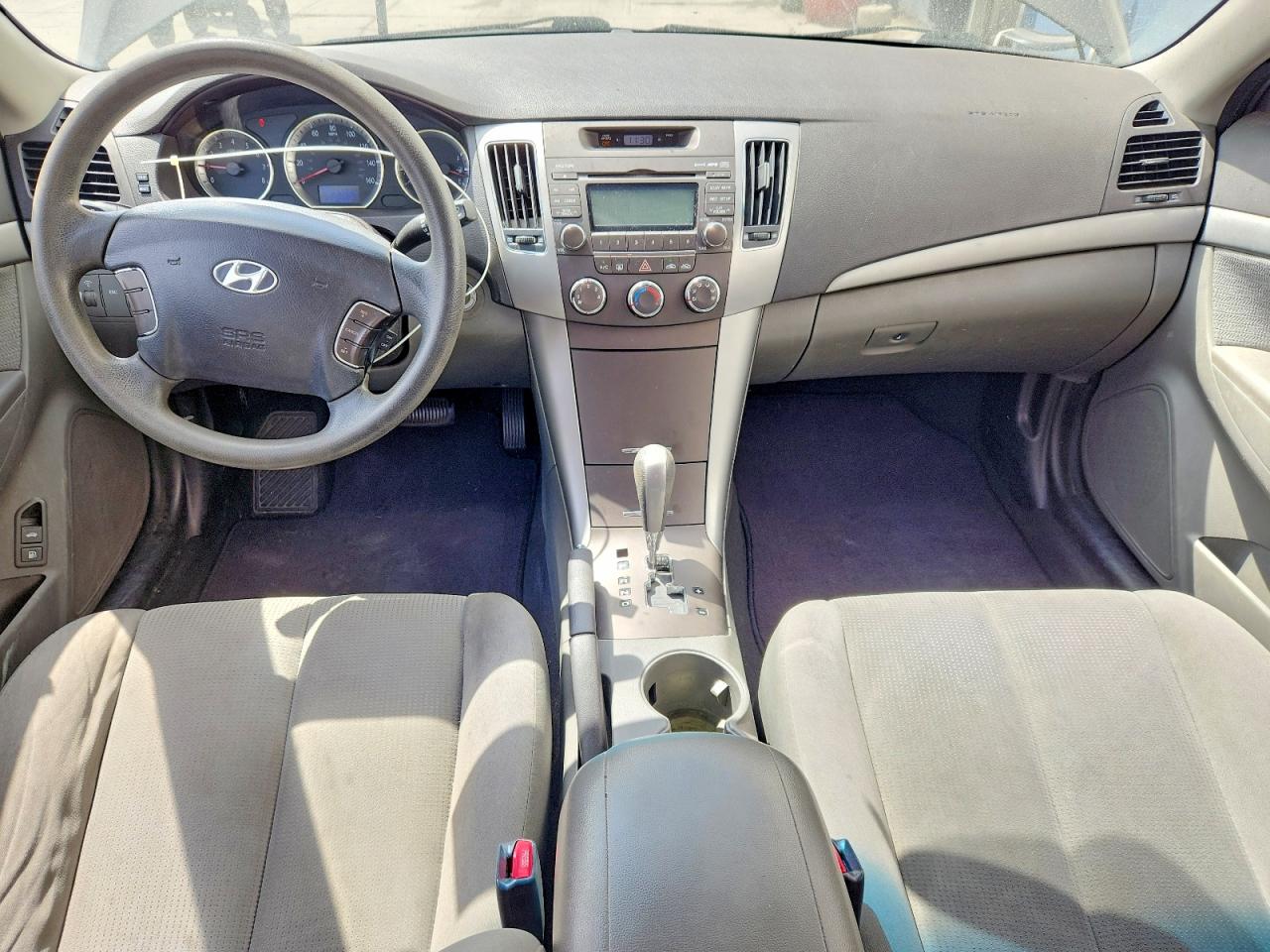 2009 Hyundai Sonata Gls Серый vin: 5NPET46C99H512345