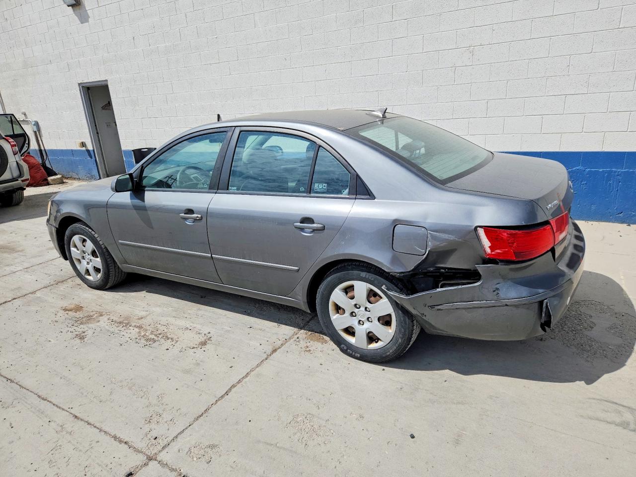 2009 Hyundai Sonata Gls Серый vin: 5NPET46C99H512345