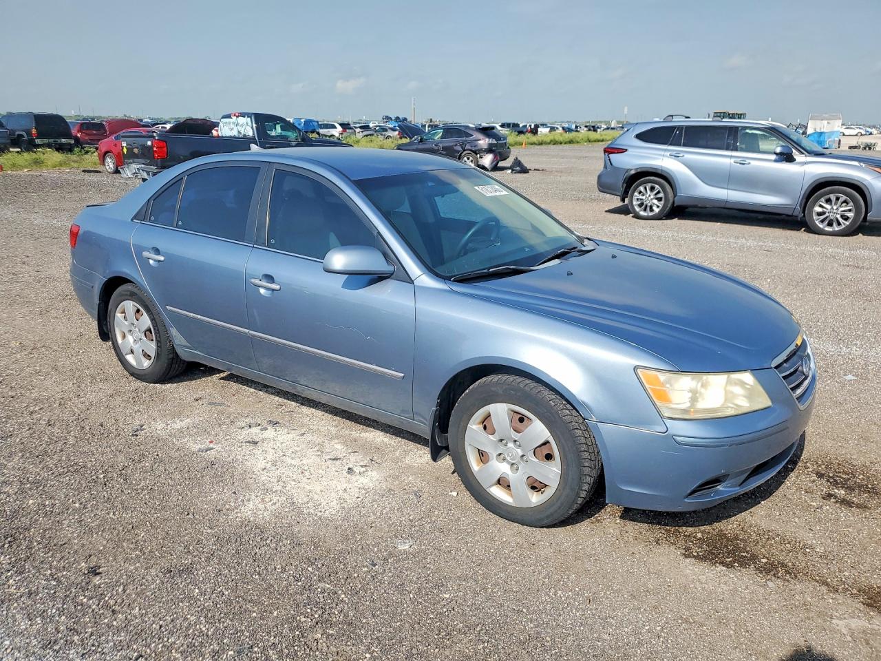 2009 Hyundai Sonata Gls Blue vin: 5NPET46C99H546530