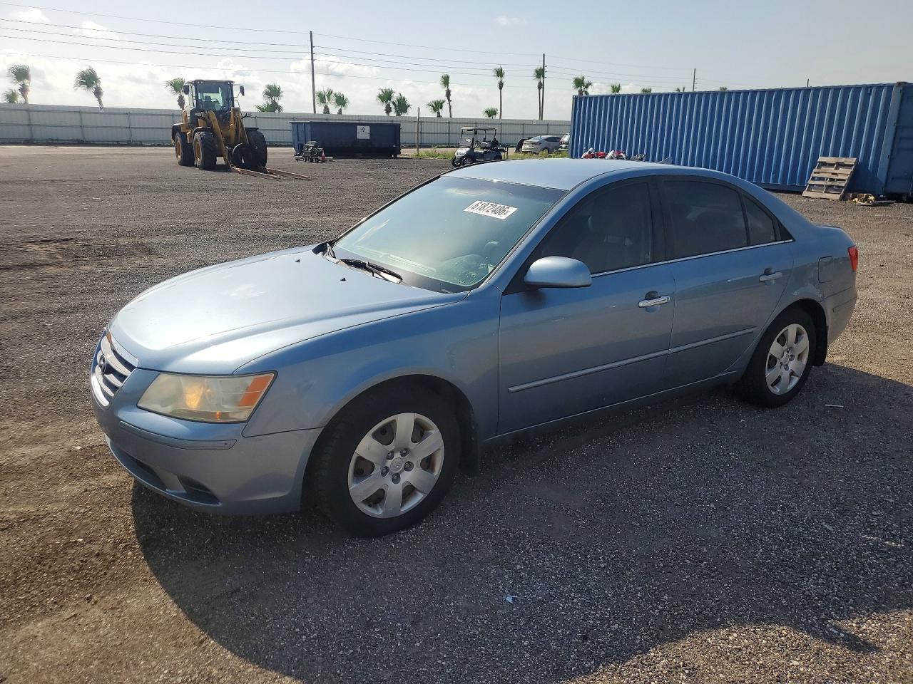 2009 Hyundai Sonata Gls Blue vin: 5NPET46C99H546530