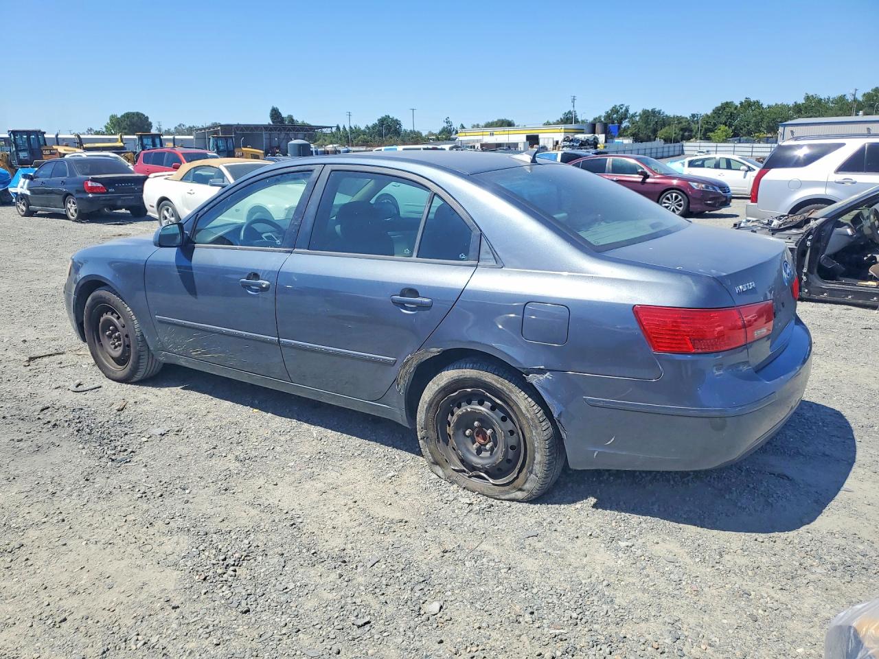 2009 Hyundai Sonata Gls Blue vin: 5NPET46C99H555051