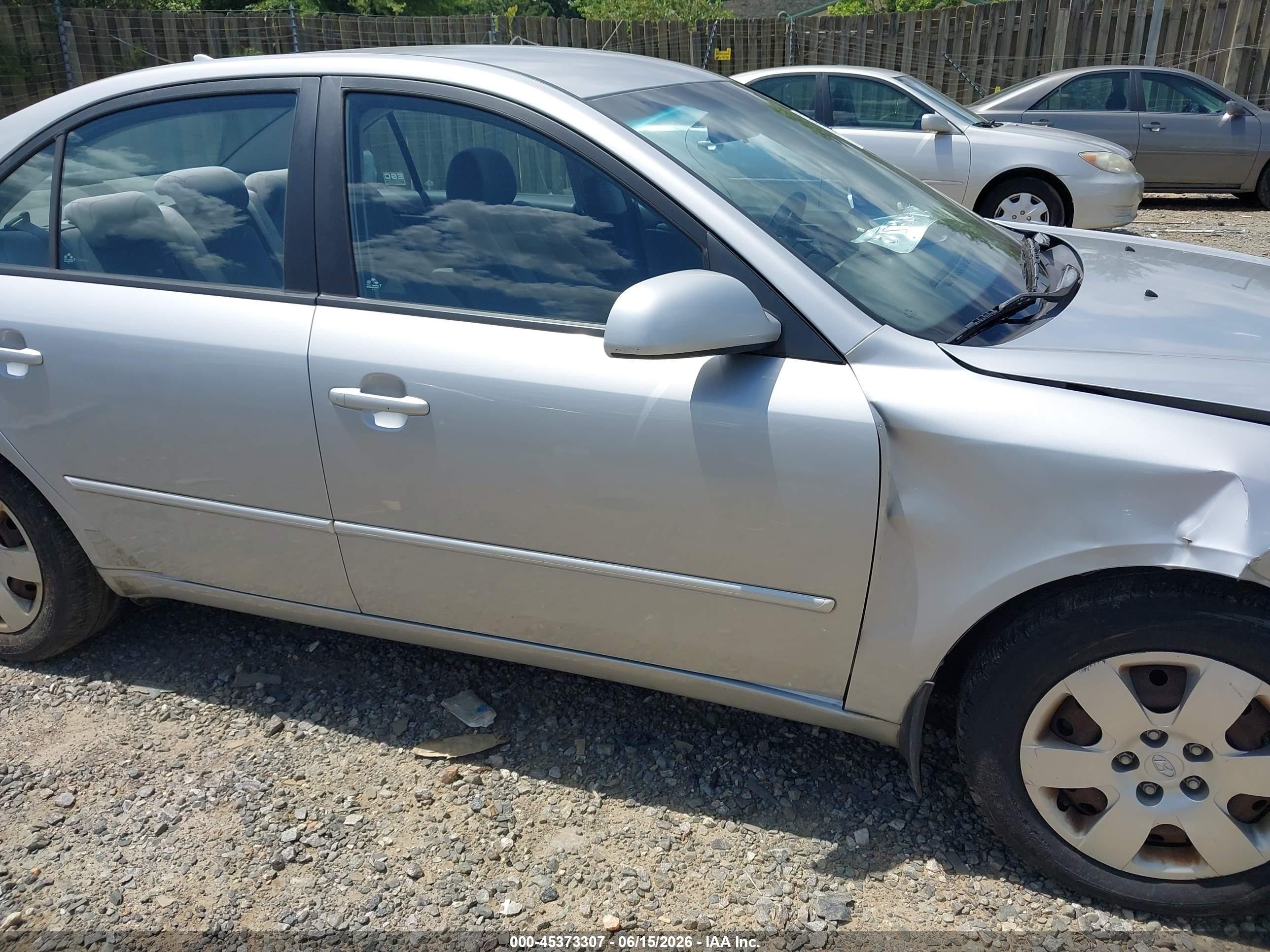 2009 Hyundai Sonata Gls Синий vin: 5NPET46C99H557396