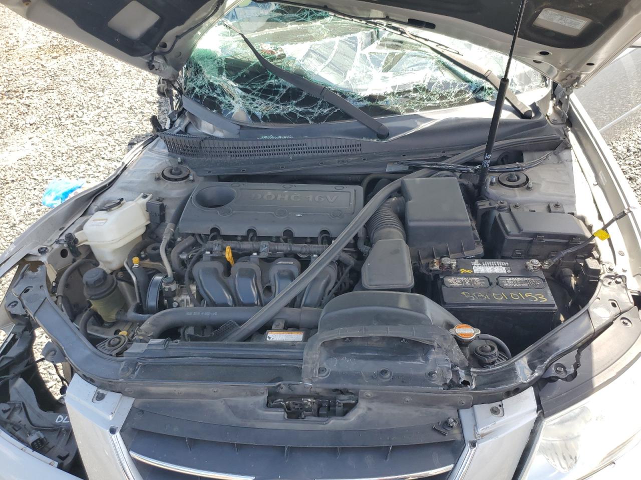 2009 Hyundai Sonata Gls Silver vin: 5NPET46C99H558046