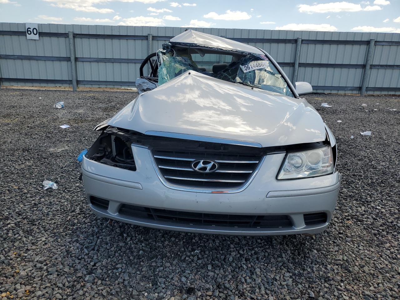 2009 Hyundai Sonata Gls Silver vin: 5NPET46C99H558046