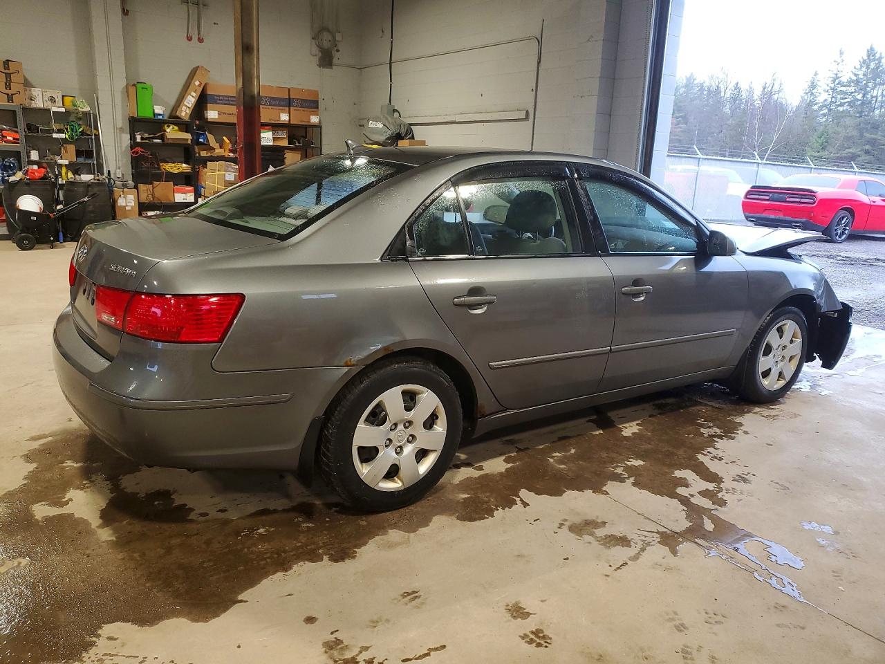 2009 Hyundai Sonata Gls Серый vin: 5NPET46C99H559472