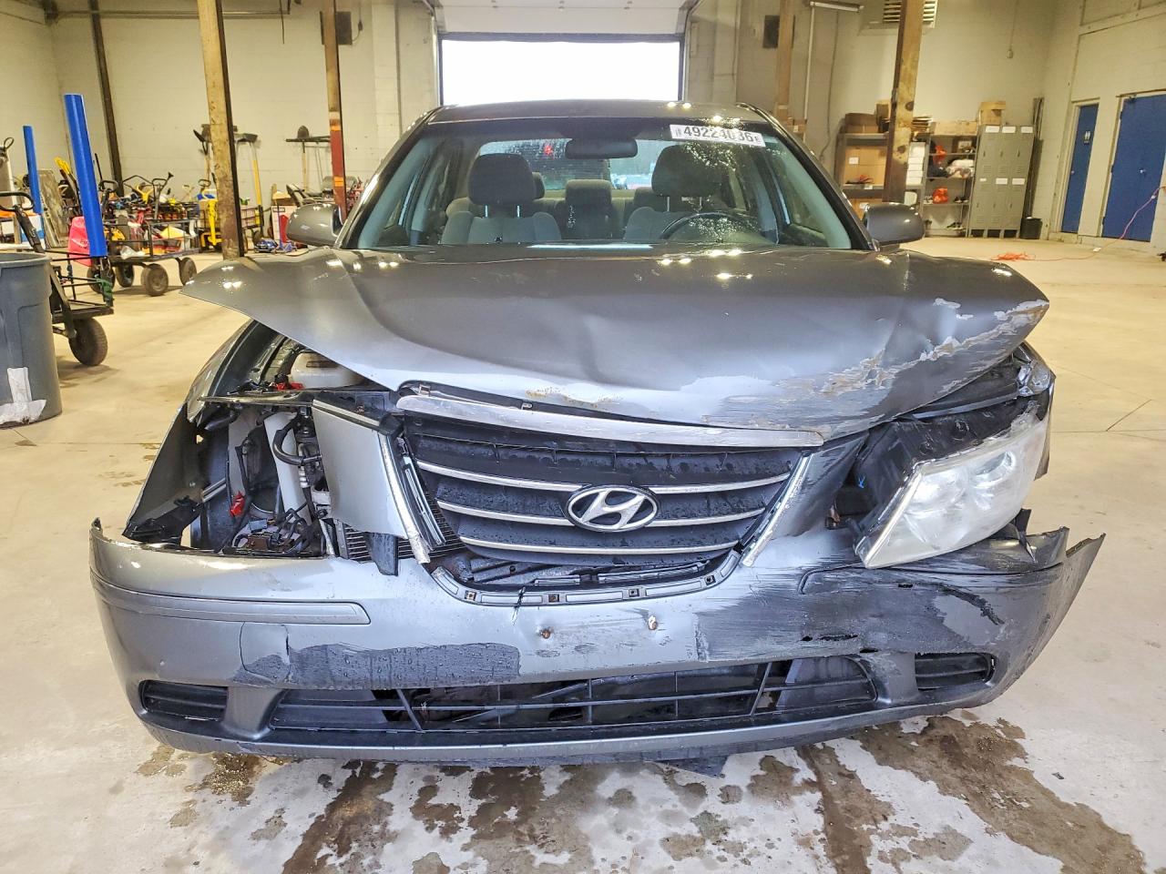 2009 Hyundai Sonata Gls Серый vin: 5NPET46C99H559472