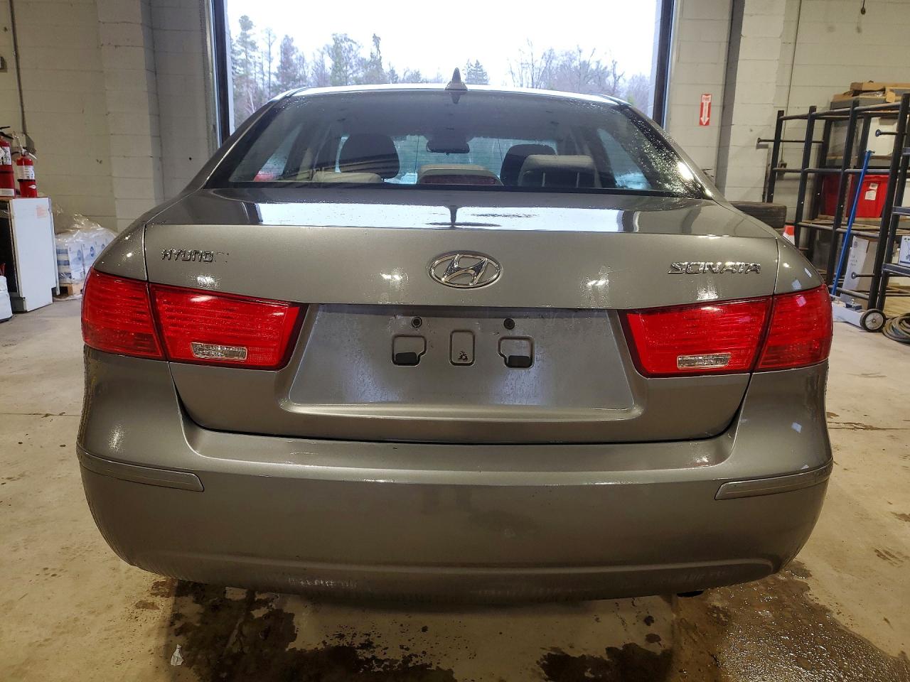 2009 Hyundai Sonata Gls Серый vin: 5NPET46C99H559472