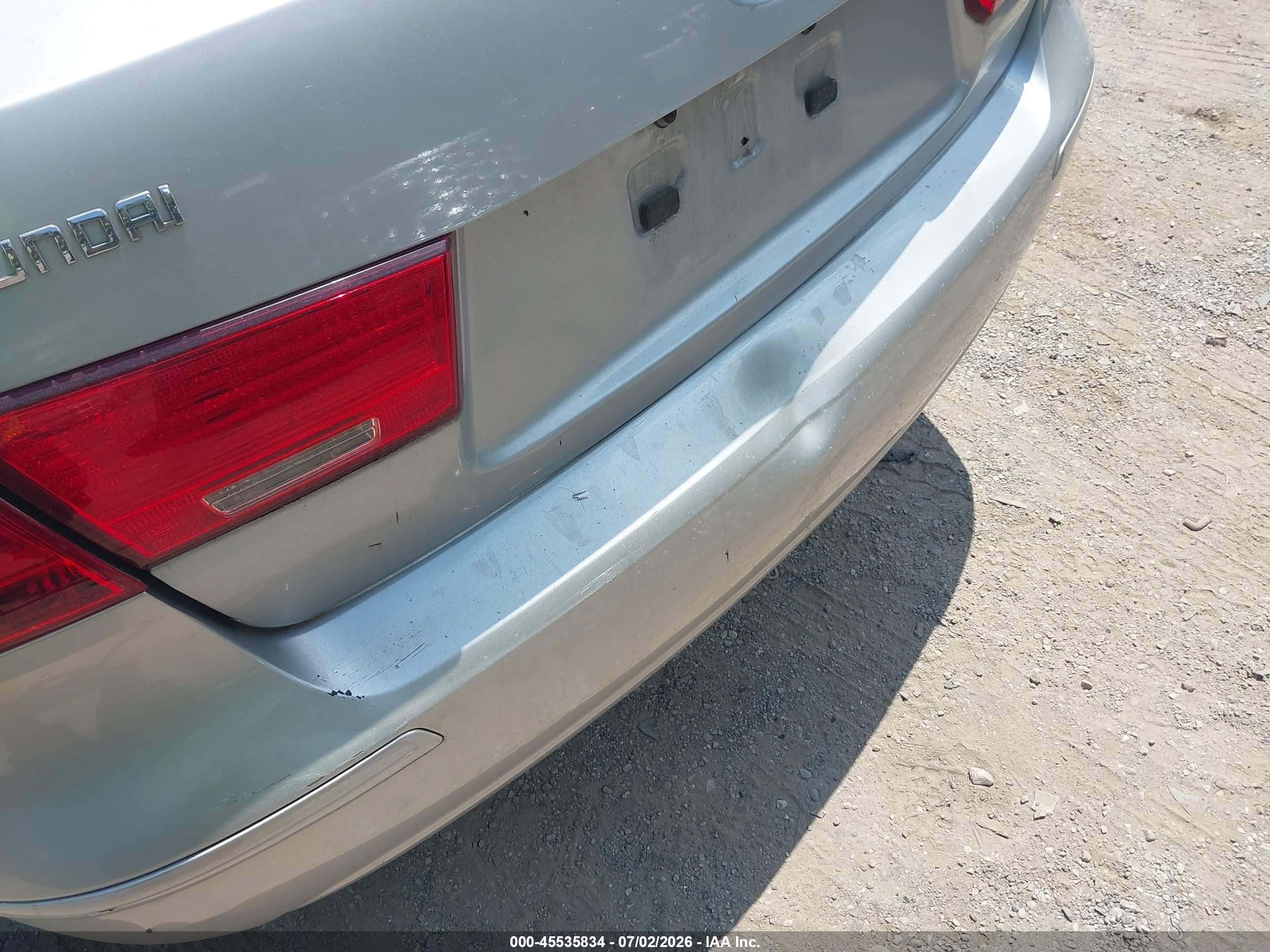 2009 Hyundai Sonata Gls Silver vin: 5NPET46C99H572366