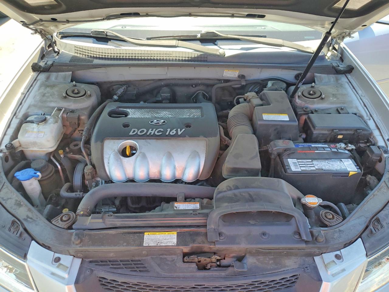 2006 Hyundai Sonata Gl Blue vin: 5NPET46CX6H072647