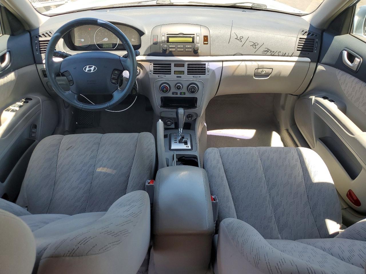 2006 Hyundai Sonata Gl Blue vin: 5NPET46CX6H072647