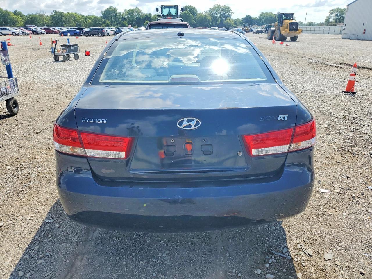 2007 Hyundai Sonata Gls Blue vin: 5NPET46CX7H244564