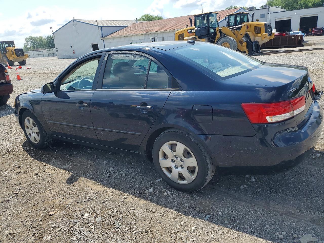 2007 Hyundai Sonata Gls Blue vin: 5NPET46CX7H244564