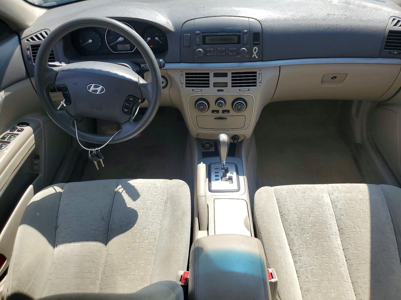 2007 Hyundai Sonata Gls Blue vin: 5NPET46CX7H244564