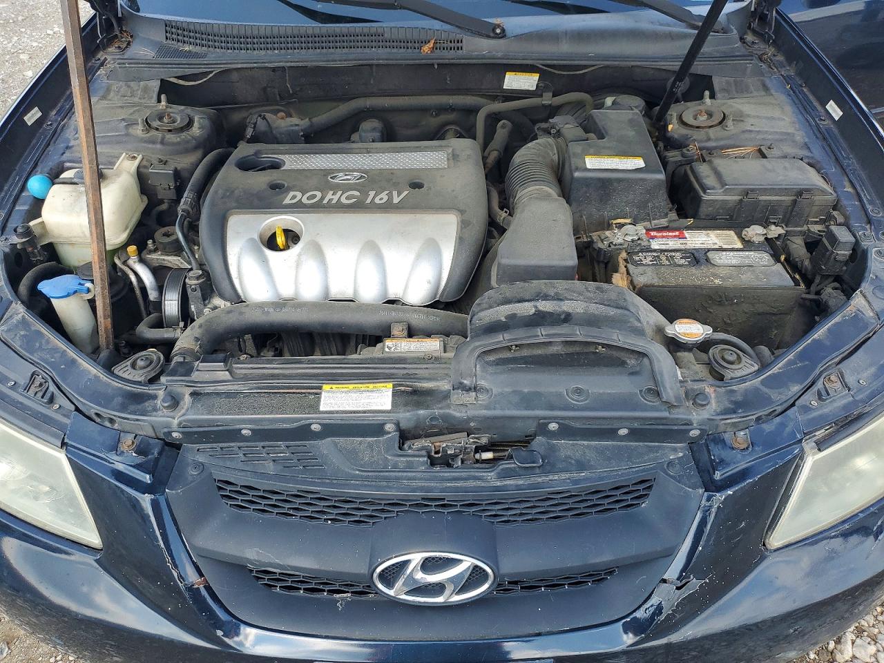 2007 Hyundai Sonata Gls Blue vin: 5NPET46CX7H244564