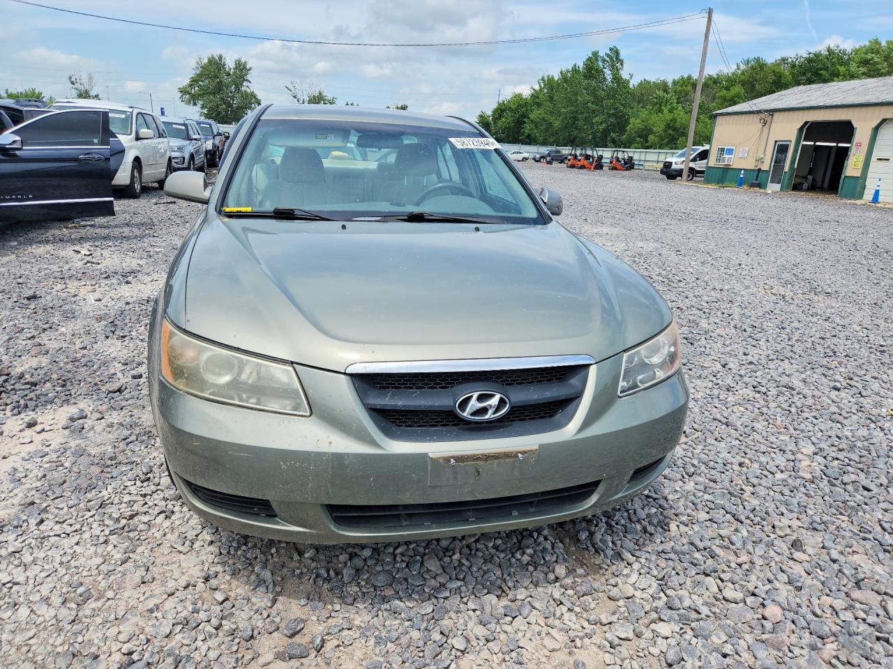 2007 Hyundai Sonata Gls Green vin: 5NPET46CX7H268833