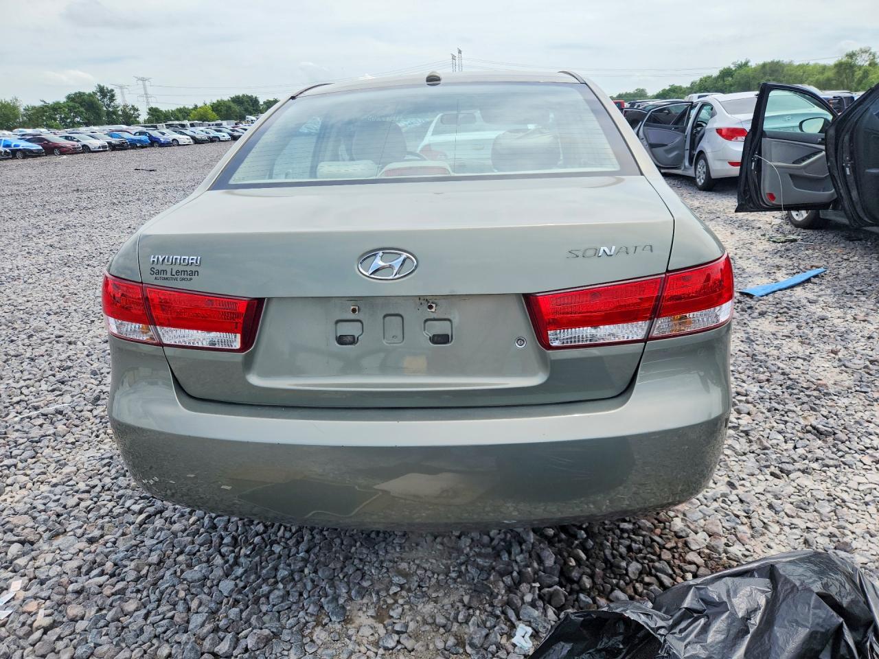 2007 Hyundai Sonata Gls Green vin: 5NPET46CX7H268833