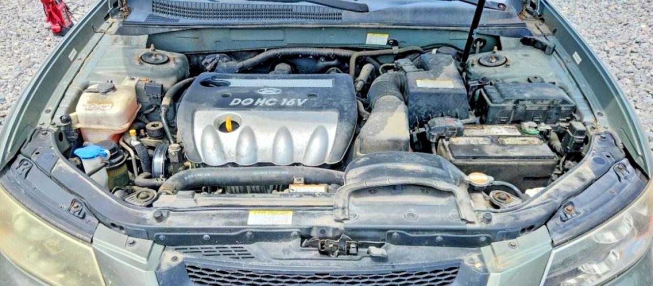 2007 Hyundai Sonata Gls Green vin: 5NPET46CX7H268833