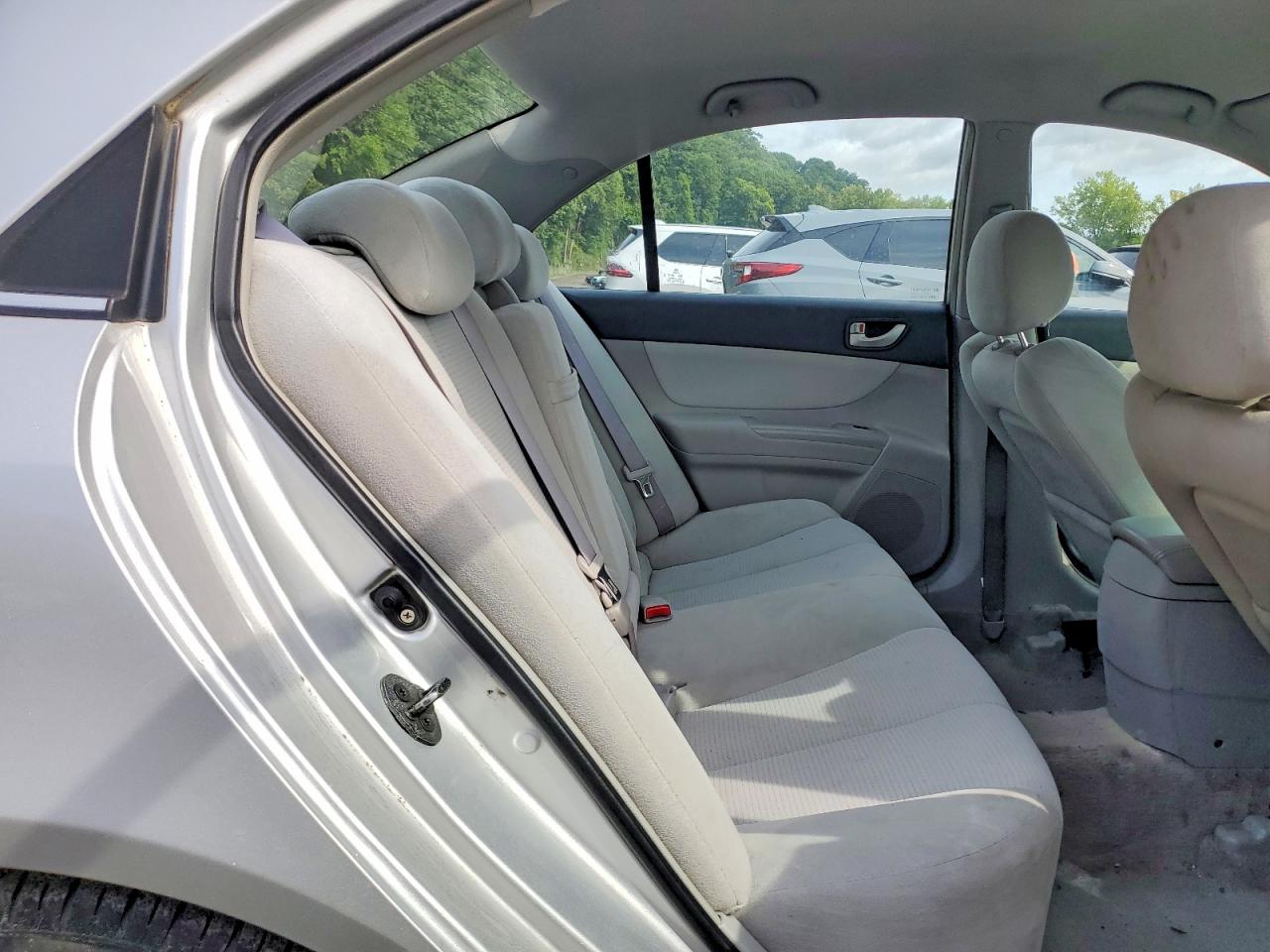 2008 Hyundai Sonata Gls Silver vin: 5NPET46CX8H305221