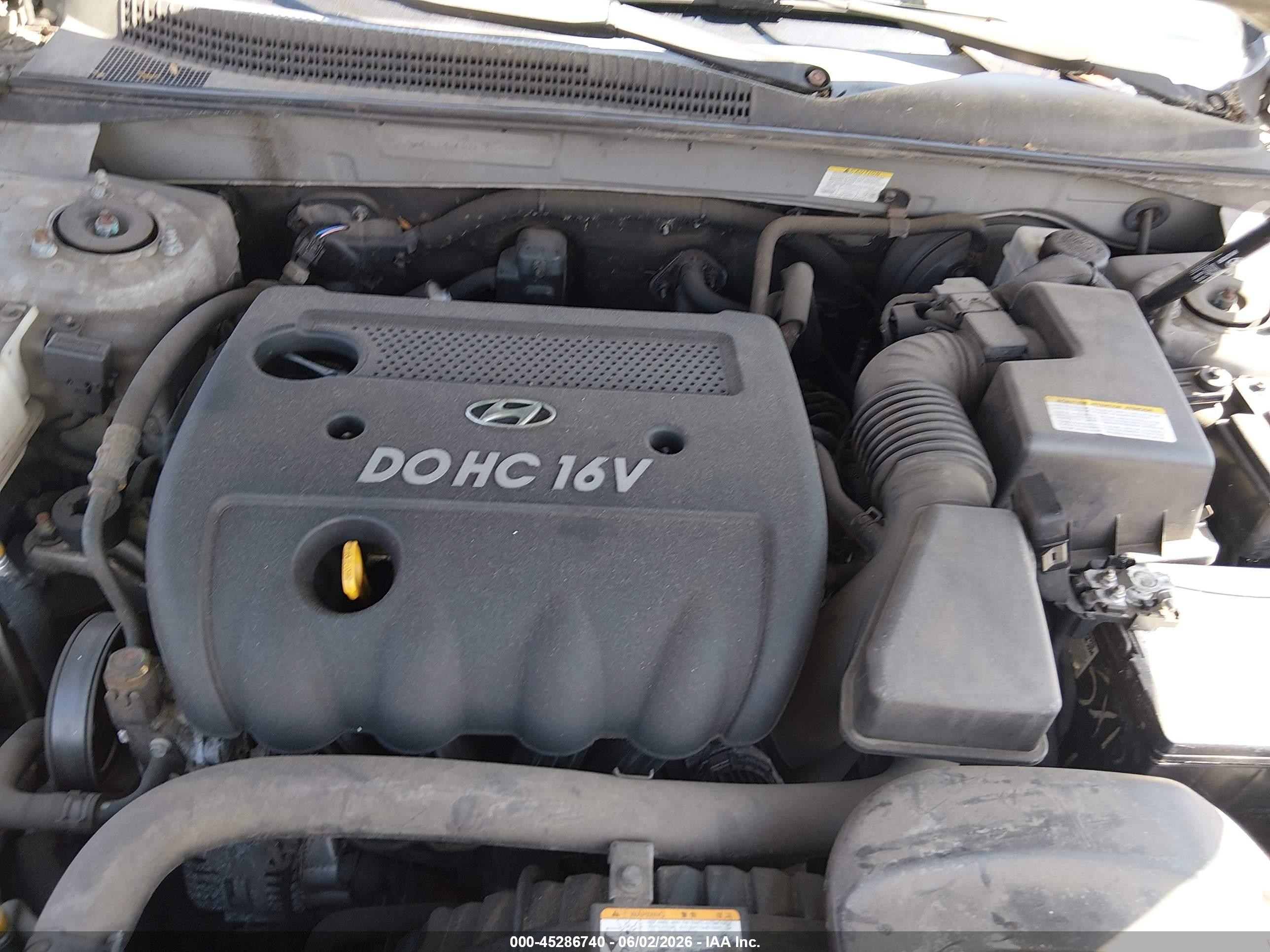 2008 Hyundai Sonata Gls Silver vin: 5NPET46CX8H354242