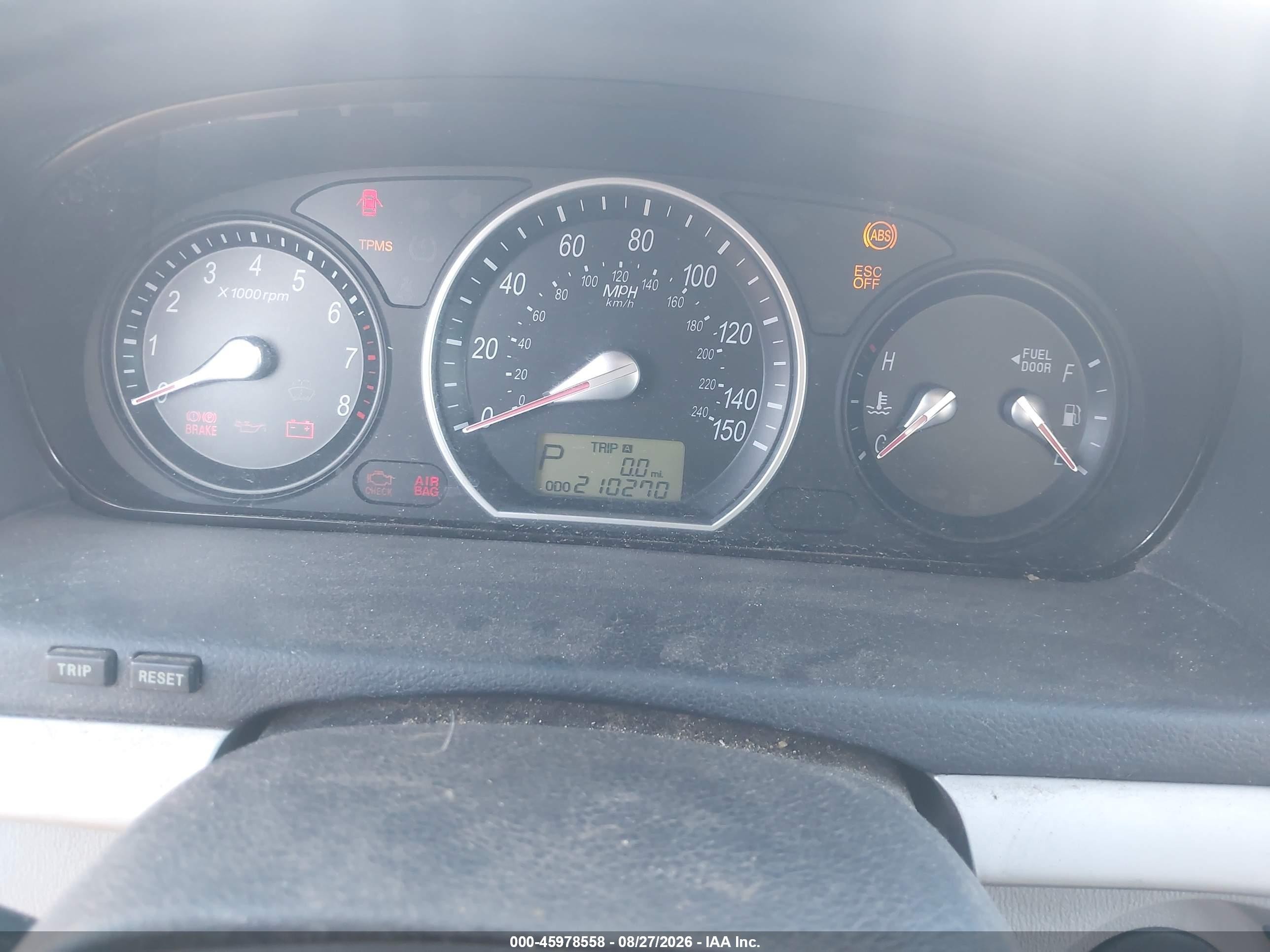 2008 Hyundai Sonata Gls Серебряный vin: 5NPET46CX8H376208