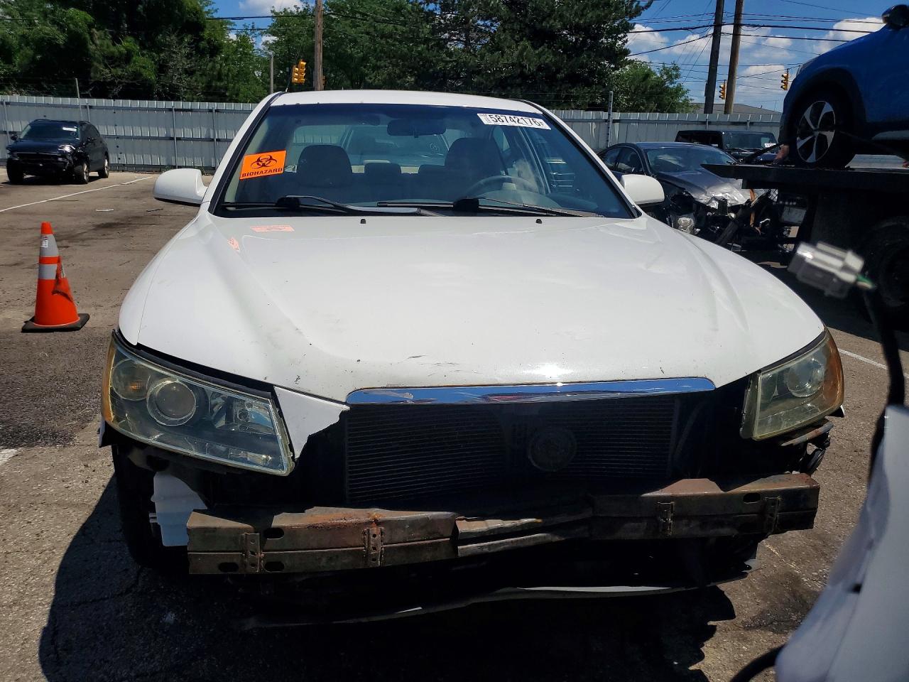 2008 Hyundai Sonata Gls White vin: 5NPET46CX8H397902