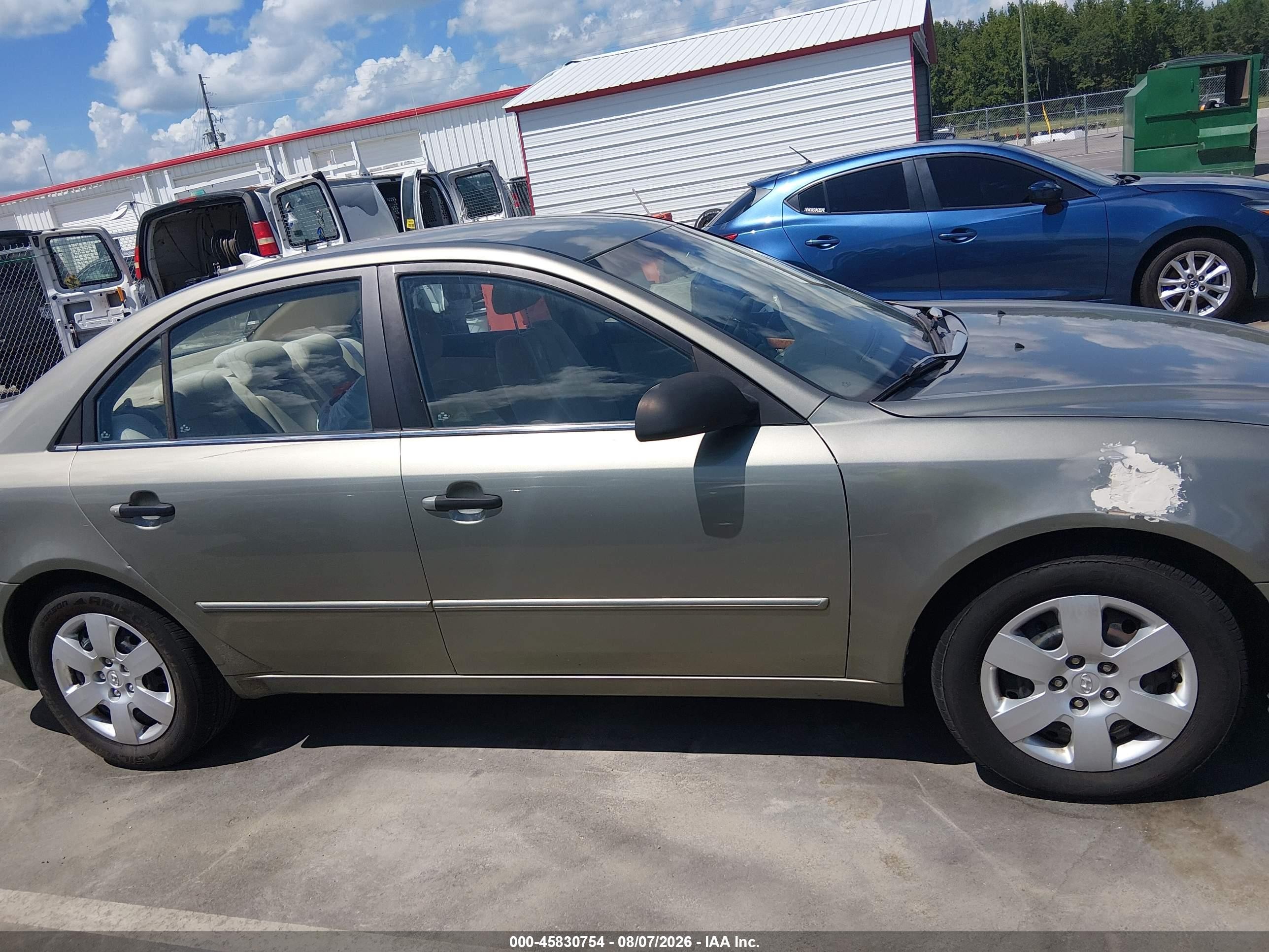 2009 Hyundai Sonata Gls Желто-коричневый vin: 5NPET46CX9H409029