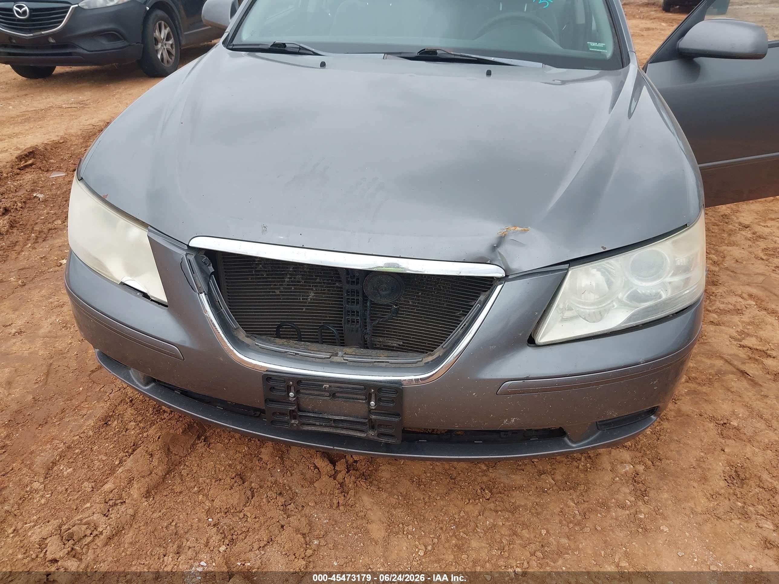 2009 Hyundai Sonata Gls Gray vin: 5NPET46CX9H419561