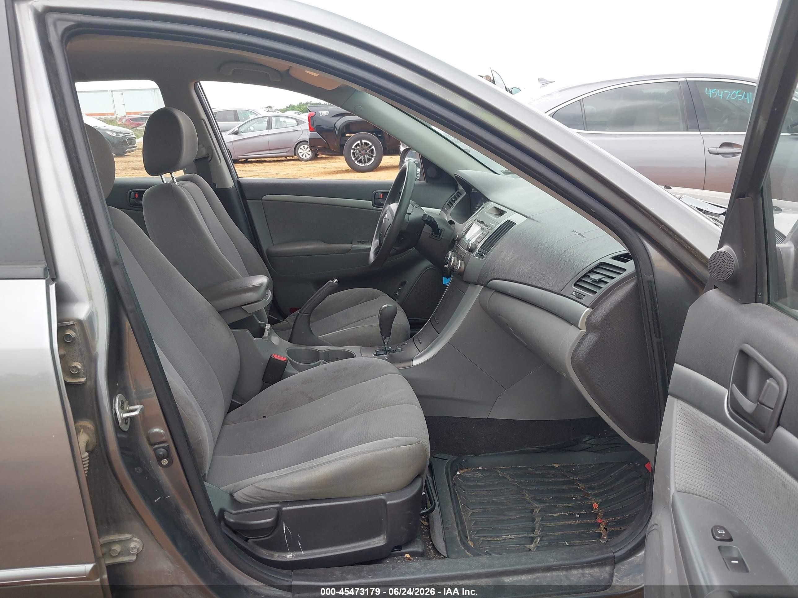 2009 Hyundai Sonata Gls Gray vin: 5NPET46CX9H419561
