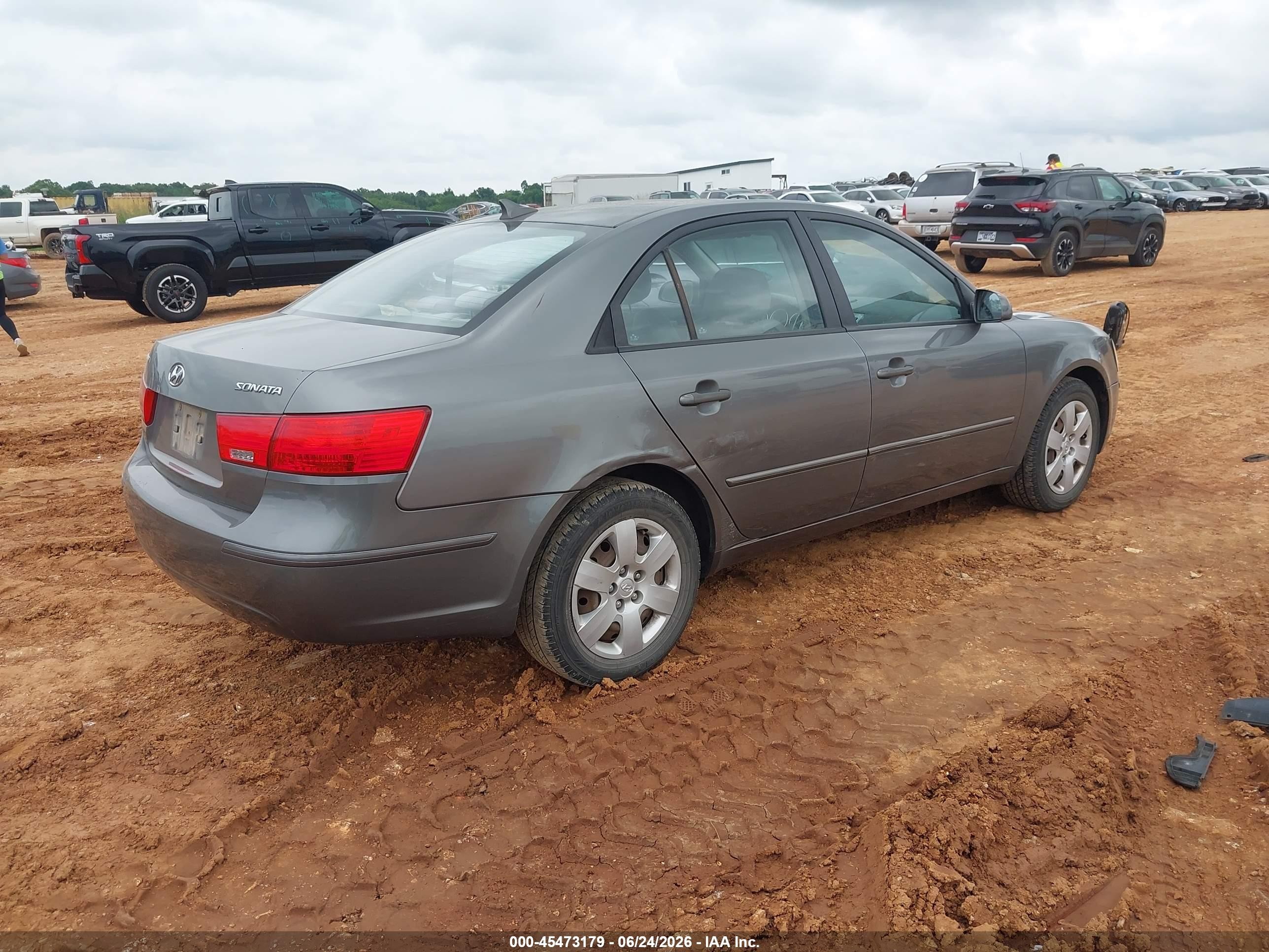 2009 Hyundai Sonata Gls Gray vin: 5NPET46CX9H419561